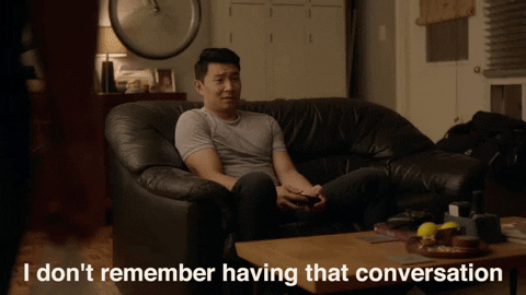 cbc i dont remember GIF by Kim's Convenience