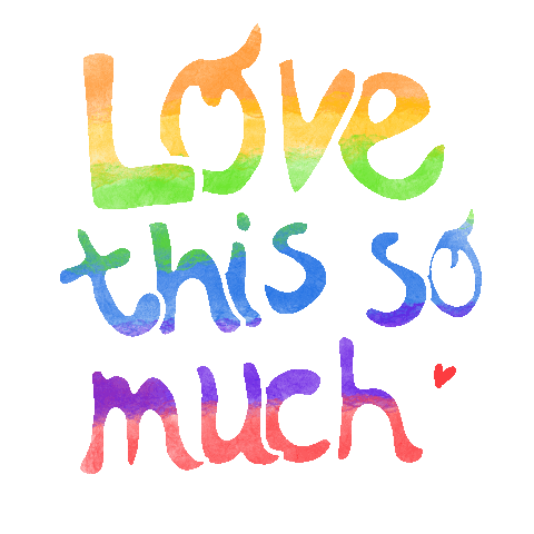 Kindness Love Sticker by Rosie Johnson Illustrates
