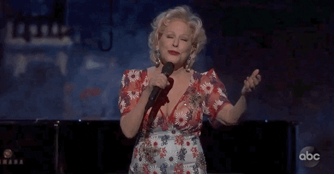 bette midler oscars GIF by The Academy Awards