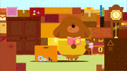 cbeebiesau reading hey duggee duggee cbeebies australia GIF