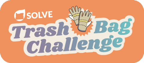 solveoregon giphyupload solve trashbagchallenge trash bag challenge GIF