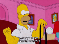 scared homer simpson GIF