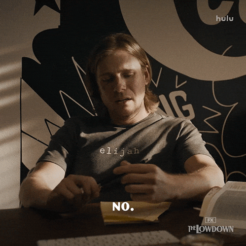 Disagree No Thank You GIF by FX Networks