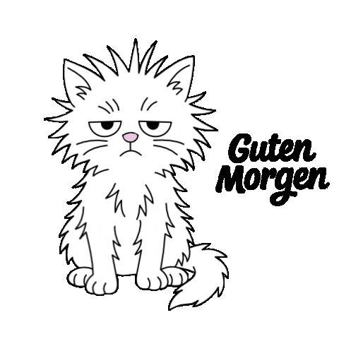 Sleepy Coffee Time Sticker by ErlebnisMalerei