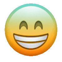 Face Smile Sticker by Free & Easy