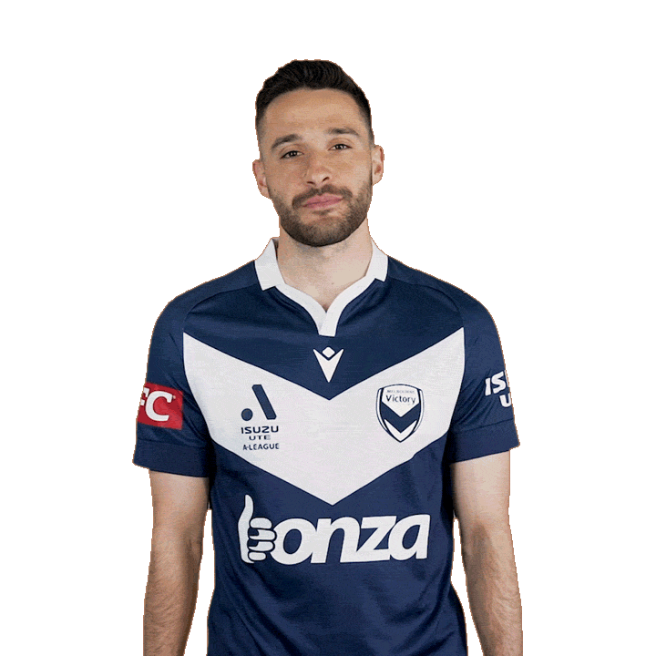 Football Thumbs Up Sticker by Melbourne Victory FC