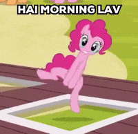 Hai Morning Lav GIF