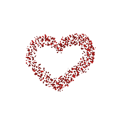 In Love Heart Sticker