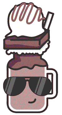 celebration chocolate Sticker by Bocas House