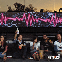 netflix netflix drunk mcdonalds friends from college GIF