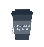 Coffee Cup Sticker by Light it