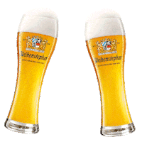 Beer Cheers Sticker by Bayerische Staatsbrauerei Weihenstephan