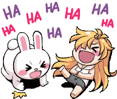 Happy Laugh Sticker by Jin