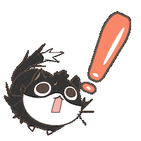 Surprised Cat Sticker