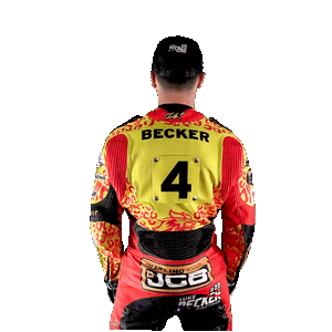 Luke Becker Sticker by Leicester Lions Speedway