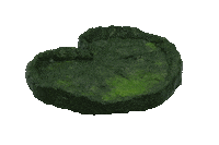 tiny_horror 3d lotus rotating paper mache Sticker