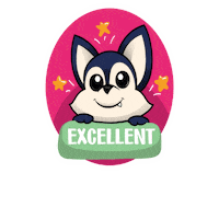 excellent treppy Sticker