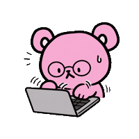 Focus Working Hard Sticker