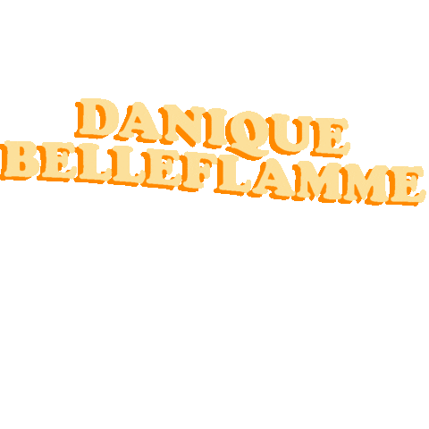T-Huis danique daniek belleflamme belleflame Sticker