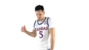 University Of Kansas Basketball Sticker by Kansas Athletics