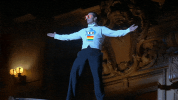 The Prestige Applause GIF by nounish ⌐◨-◨
