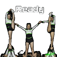 magic-cheer-circle magic cheerleading pyramid mcc Sticker