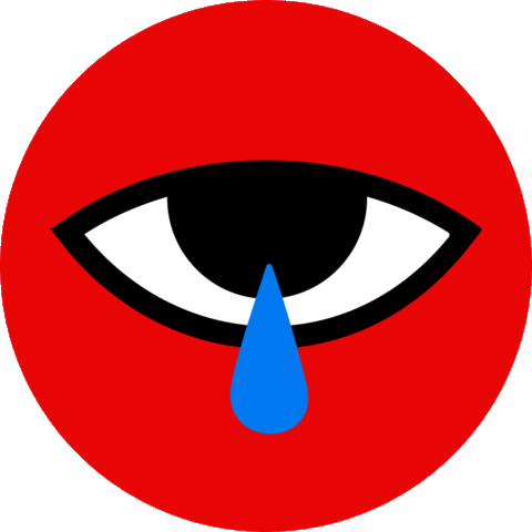 badnsad giphyupload sad red crying Sticker