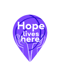 Hope Pin Sticker by Norfolk and Waveney Mind