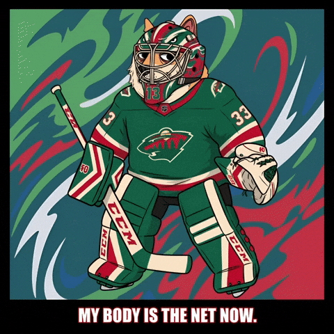 Minnesota Wild Illustration GIF by Doge Pound