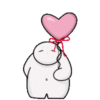 MarceloWong love heart corazon balloon Sticker
