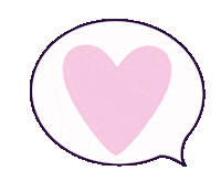 Coeur Sticker by Rêve en coton