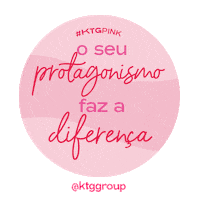 Outubro Rosa Cancer De Mama Sticker by KTG Group