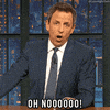 Oh No Stop GIF by Late Night with Seth Meyers