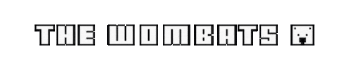 8-Bit Rock Sticker by The Wombats