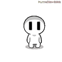 Dying I Am Dead Sticker by Playgigaverse