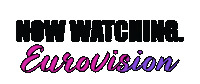 Watching Song Contest Sticker by Jack0_o