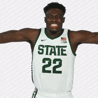 Sport GIF by Michigan State Athletics