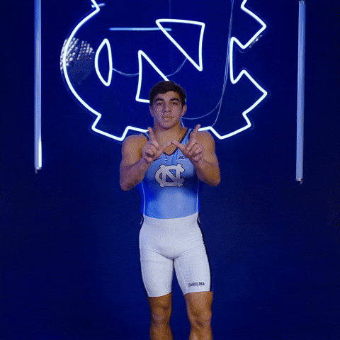 University Of North Carolina Wrestling GIF by UNC Tar Heels