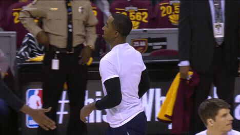cleveland cavaliers thank you GIF by NBA