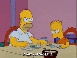 Season 3 Dinner GIF by The Simpsons