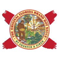St Augustine Bigfoot Sticker by The Original Florida Brand Hot Sauce