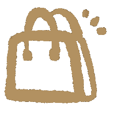 corahlouise shopping yellow shop icon Sticker