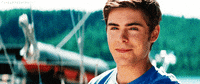 zac efron lick lips GIF