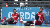 fcbb stretching GIF by FC Bayern Basketball