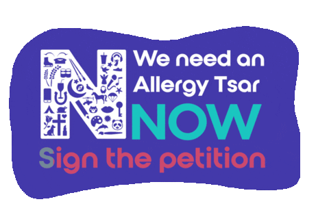 Food Allergy Sticker by The Natasha Allergy Research Foundation