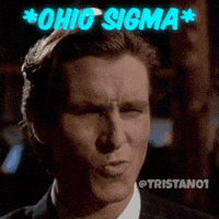 American Psycho Cringe GIF