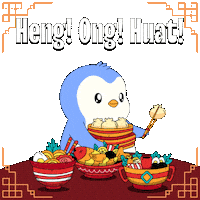 Fun Eating Sticker by Pudgy Penguins