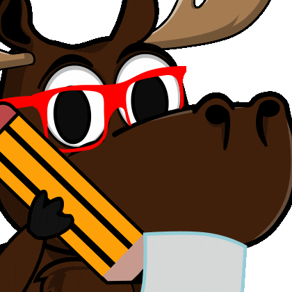 DoYouMoose giphyupload nft blockchain writing GIF