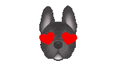 Love It Heart Eyes Sticker by zoopeez