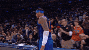 carmelo anthony hug GIF by NBA